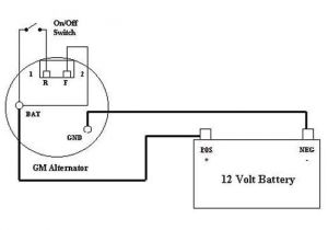 Single Wire Alternator Wiring Diagram 2wire Alternator Diagram Yamaha 750 Search Wiring Diagram