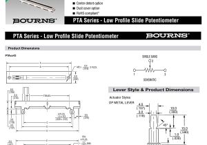 Slide Potentiometer Wiring Diagram Bourns 10k Ohm Slide Potentiometer 100mm Travel Single Linear Taper Carbon Slide Potentiometer Wiring Diagram Bourns 10k Ohm Slide Potentiometer 100mm Travel Single Linear Taper Carbon