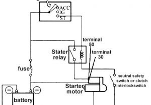 Small Engine Ignition Switch Wiring Diagram Neutral Safety Switch Ignition Switch Wire to the Smaller Post
