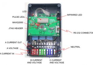 Smart Meter Wiring Diagram Reference Design for An Energy Meter Using the Maxq3180 Maxq3183