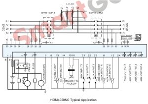 Smartgen Controller Wiring Diagram Smartgen Hgm4020nc Generator Controller 8 Languages Display Amf