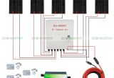 Solar Combiner Box Wiring Diagram 5 Stucke 100 W 12 V solar Panel 6 String Pv Combiner Box Fur Auto Rv