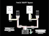 Solar Panel Charge Controller Wiring Diagram Parallel Charging Using Multiple Controllers with Separate Pv Arrays