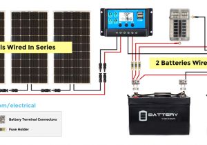 Solar Panel Regulator Wiring Diagram solar Panel Calculator and Diy Wiring Diagrams for Rv and Campers