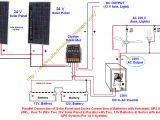 Solar Panel Wire Diagram Series Parallel Wiring Further Diy solar Panels On Generator