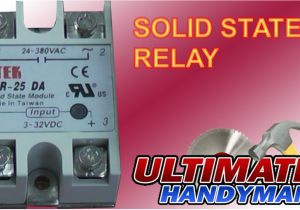 Solid State Relay Wiring Diagram solid State Relay Ssr Youtube