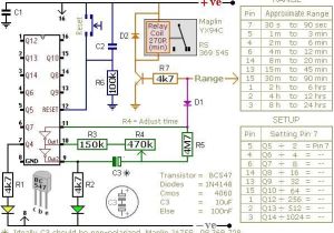 Solid State Timer Wiring Diagram 24 Hour Timer Circuit with the 4060b Cmos Ic Battery Charger In Solid State Timer Wiring Diagram 24 Hour Timer Circuit with the 4060b Cmos Ic Battery Charger In