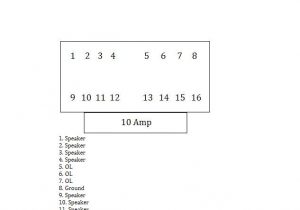 Sony 16 Pin Wiring Diagram sony 16 Pin Diagram