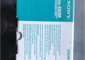 Sony Cdx F50m Wiring Diagram Used sony Rm X60m Boat Stereo Remote Controller for Sale In Paso