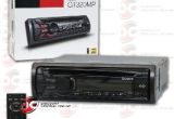 Sony Cdx Gt320mp Wiring Diagram Manual Del Radio sony Cdx Gt550 Audio Para Carros En Mercado Libre