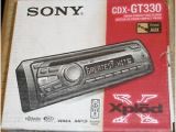 Sony Cdx Gt330 Wiring Diagram sony Cdx Gt330 Cd Player Mp3 In Dash Receiver W Front Aux Input
