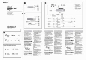 Sony Cdx Gt56uiw Wiring Diagram sony Cdx Gt210 Wiring Diagram Wiring Diagram Rules
