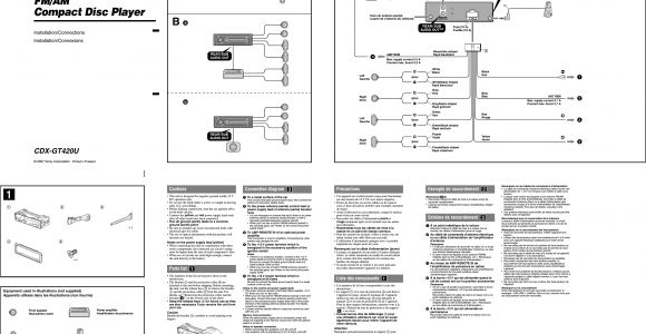 Sony Cdx Gt56uiw Wiring Diagram sony Cdx Gt56uiw Wiring Diagram Awesome sony Cdx Gt420u Wiring