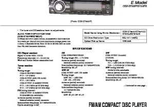 Sony Cdx Gt620ip Wiring Diagram sony Car Audio Service Manuals Page 12