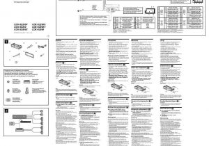 Sony Cdx Gt65uiw Wiring Diagram sony Cdx S2250s Manual