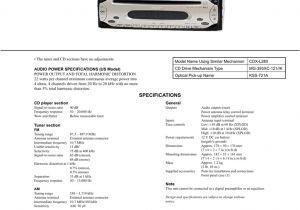 Sony Cdx L410x Wiring Diagram sony Cdx L410x Cd Player Manualzz Com