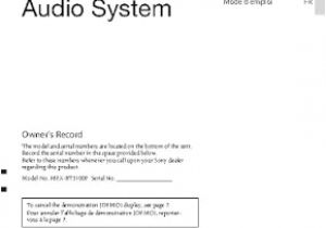 Sony Mex Bt3000p Wiring Diagram Mex Bt3100 Manual