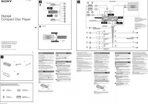 Sony Mex N4200bt Wiring Diagram Wiring Diagram for sony Wiring Diagrams All