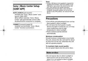 Sony Mex R1 Wiring Diagram sony Mexgs820bt Bluetooth Audio System User Manual Mex Gs820bt