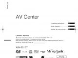 Sony Xav 601bt Wiring Diagram Xav601bt Av Center User Manual Xav 601bt sony