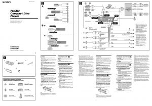 Sony Xplod 52wx4 Wiring Diagram sony Stereo Wiring Diagram Wiring Diagram Database