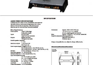 Sony Xplod Xm Gtx1852 Wiring Diagram sony Car Audio Service Manuals Page 26