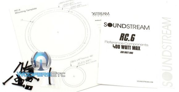 Soundstream Capacitor Wiring Diagram Rc 6 soundstream 6 5 200w Rms 2 Way Component Speaker System