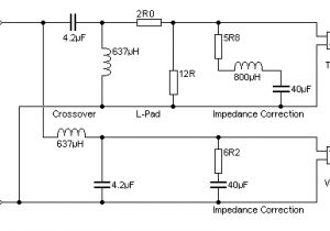 Speaker Crossover Wiring Diagram Passive Crossover Network Design
