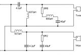 Speaker Crossover Wiring Diagram Passive Crossover Network Design