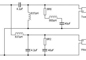 Speaker Crossover Wiring Diagram Passive Crossover Network Design