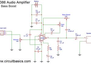 Speaker Volume Control Wiring Diagram Audio Amplifier with Dc Volume Control Circuit Schematic Extended