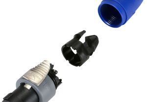 Speakon Nl4fx Wiring Diagram Neutrik Nl2fx Speakon Connector 2 Pole Cable Mount