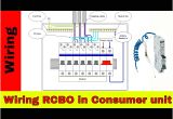 Split Load Consumer Unit Wiring Diagram How to Wire Rcbo In Consumer Unit Uk Rcbo Wiring Youtube