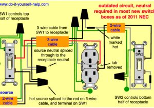 Split Outlet Wiring Diagram Hot Wire Diagram Schema Diagram Database