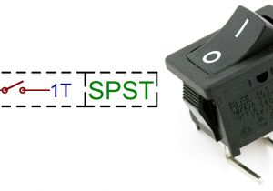 Spst Rocker Switch Wiring Diagram Can A Rocker Switch with Two Positions Be An Spdt Electrical