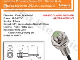 Square D Pumptrol Wiring Diagram Dc Npn 3 Wire No Nomal Open Proximity Sensors 2m Body M8