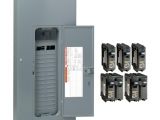 Square D Sub Panel Wiring Diagram Square D Homeline 200 Amp 30 Space 60 Circuit Indoor Main Breaker Plug On Neutral Load Center with Cover Value Pack