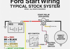 Starter solenoid Switch Wiring Diagram Starter solenoid Wiring Diagram for 1998 ford Ranger Wiring