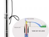 Submersible Well Pump Wiring Diagram Lovshare Deep Well Pump 110v 0 5hp 4 Inch Submersible Pump 125ft