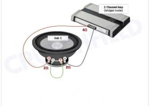 Subwoofer Wiring Diagram Dual 2 Ohm Subwoofer Wiring Diagram Dual 2 Ohm Luxury Amplifier Wiring Diagrams