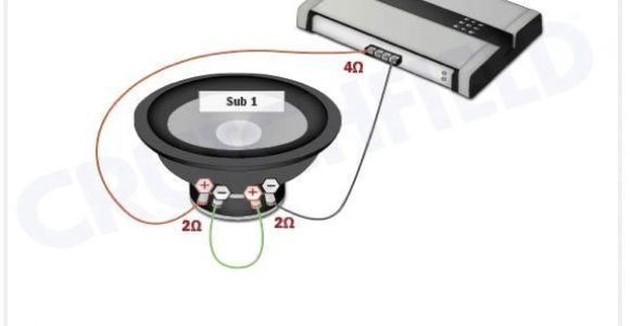 Subwoofer Wiring Diagram Dual 2 Ohm Subwoofer Wiring Diagram Dual 2 Ohm Luxury Amplifier Wiring Diagrams