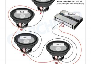 Subwoofer Wiring Diagrams 1 Ohm Car Audio Amplifiers Wiring Diagrams Two Wiring Library