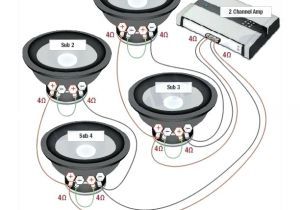 Subwoofer Wiring Diagrams 1 Ohm Sub Wiring Elegant Diagram Luxury 4 Ohm Lovely 6 Of Diagrams sonic