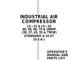 Sullair 185 Wiring Diagram Industrial Air Compressor Ls Manualzz Com
