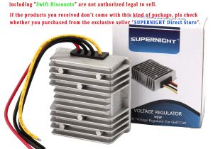 Supernight Voltage Regulator Wiring Diagram Golf Cart Voltage Converter Wiring Diagram Wiring Library