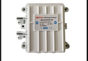 Surge Diverter Wiring Diagram Hot Item Outdoor Ethernet Power Supply Lightning Arrester 1 Port Surge Protectors