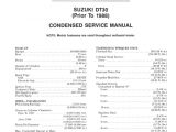 Suzuki Dt40 Wiring Diagram Suzuki Dt40 after 1983 Service Repair Manual