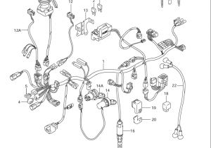 Suzuki Eiger Wiring Diagram 2005 Suzuki Eiger Auto 4wd Lt A400f Wiring Harness Parts