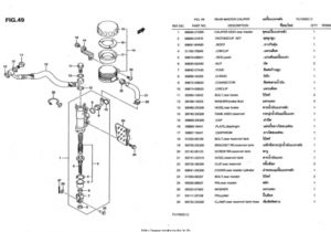 Suzuki Raider J 110 Wiring Diagram Suzuki Raider 150 R Parts