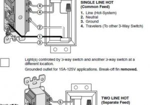 Switch Receptacle Combo Wiring Diagram Leviton Double Switch Wiring Diagram Wiring Diagram Blog